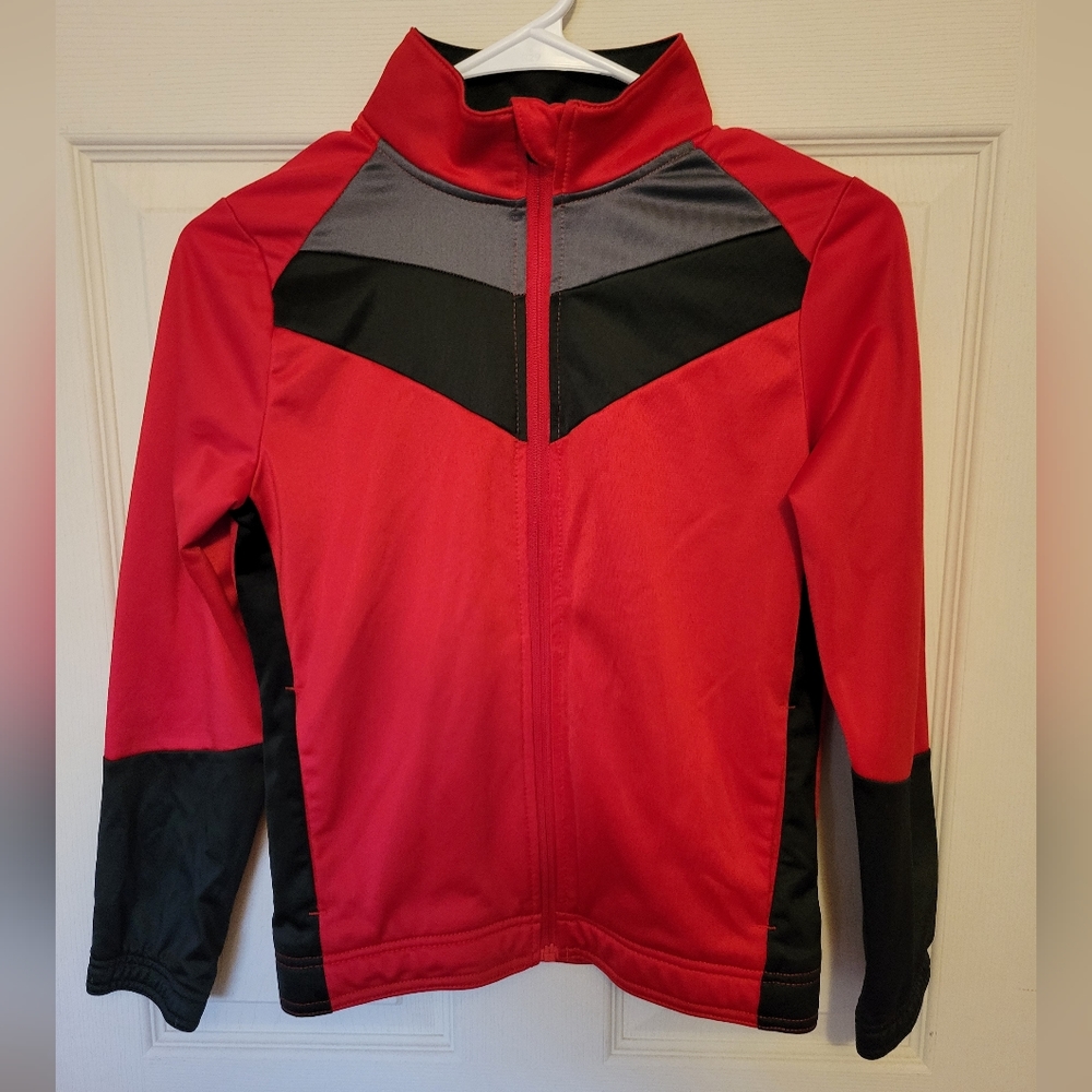 Boys Athletic Works Zip Up Jacket